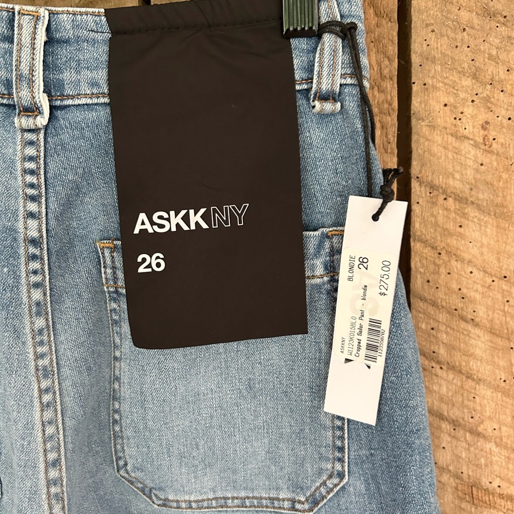 ASKK Cropped Sailor Pant - Picture 6 of 6